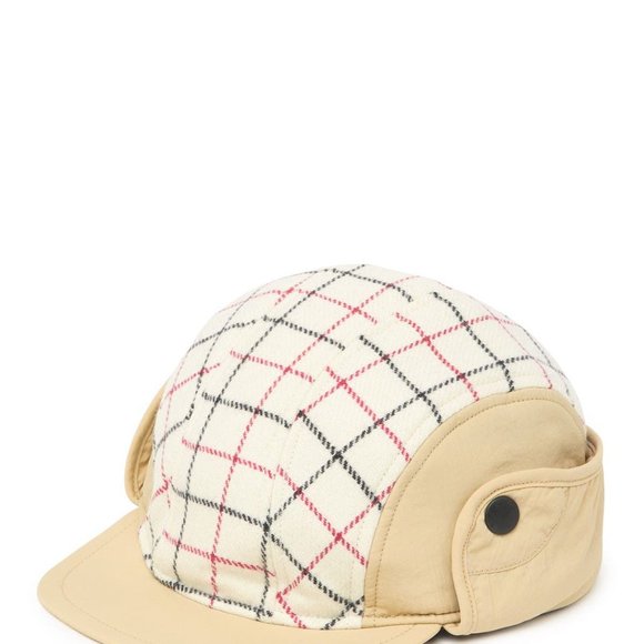 rag & bone Accessories - Rag & Bone NWT Ivory Puffer Pilot Cap M/L